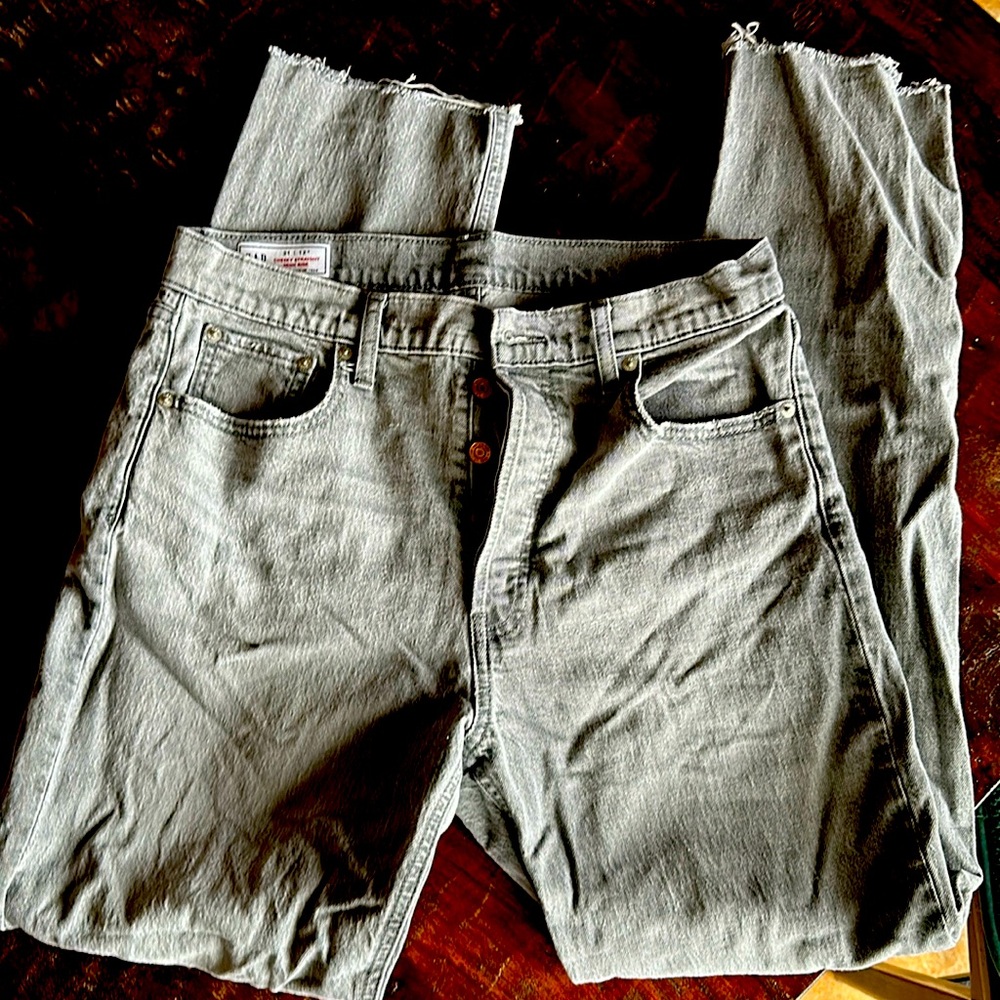 Gap cheeky straight high rise 12 Tall - grey-SOLD OUT ONLINE
